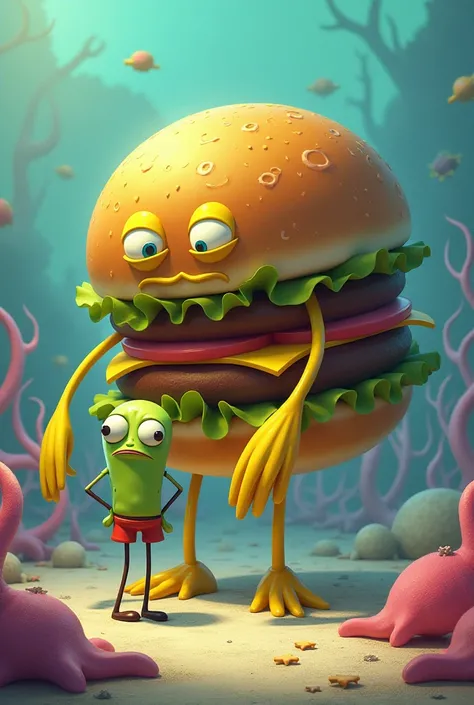 Plankton y la CangreBurger
