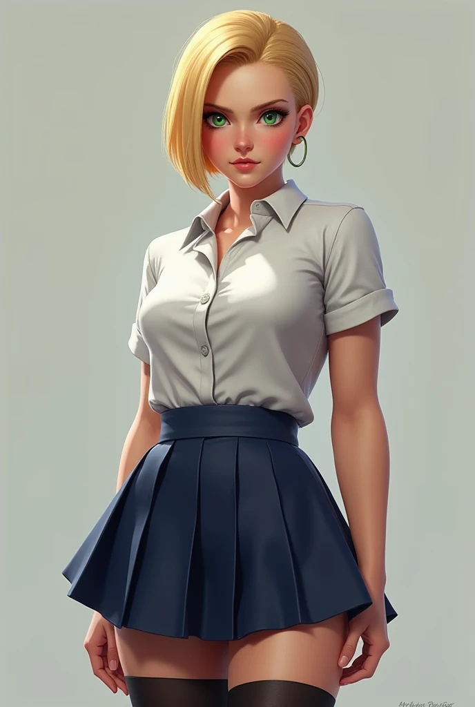 Cammy white in school uniform 