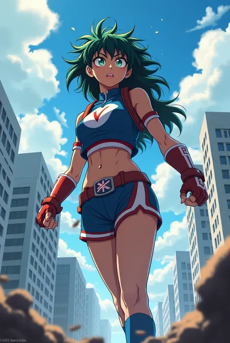 Nooo i want her with my hero academia style