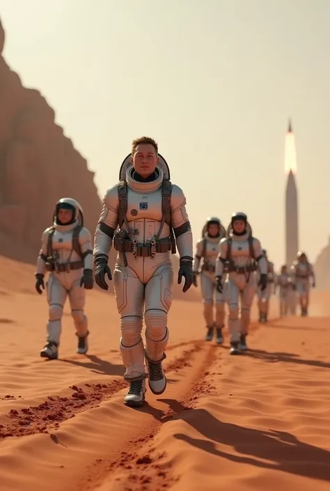 Elon Musk, spaceX, wisata di planet Mars