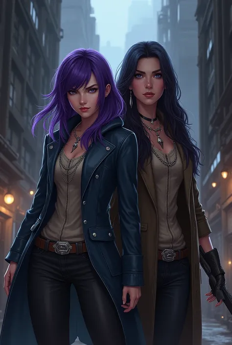 Violet amd Caitlyn from arcane