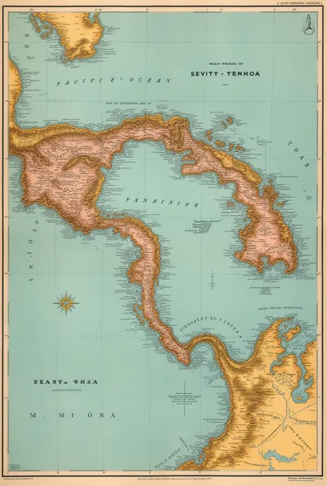 Map of Panama 