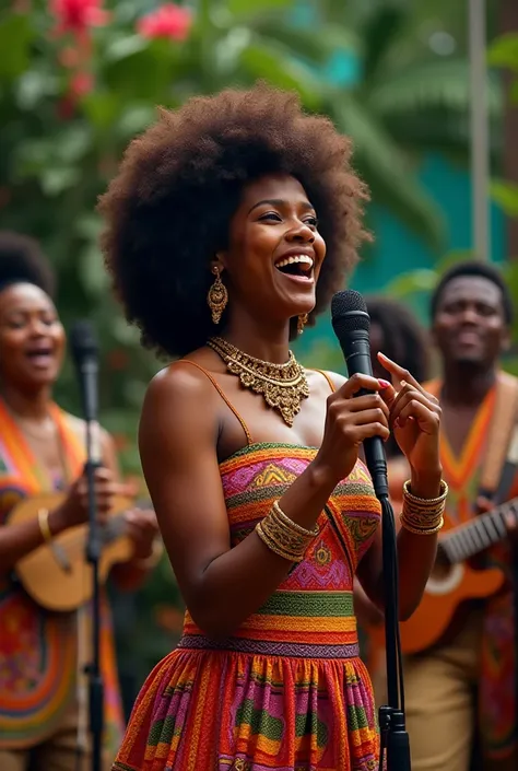 Afro Colombian singing 