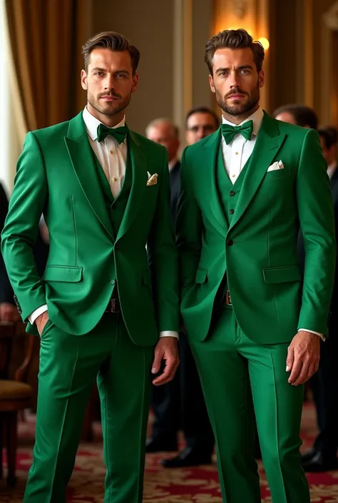 Emerald green mens suits