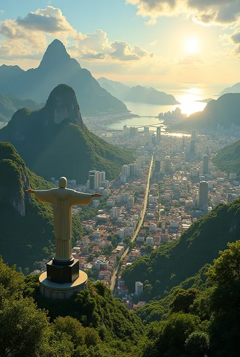 a landscape of rio de janeiro 