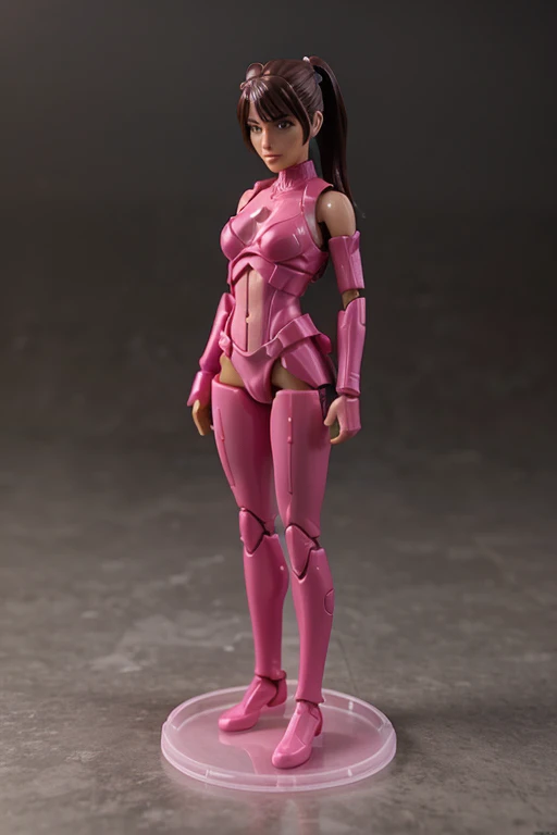  Create a female action figure,  scale in articulated 3D  , plastic  (PVC) in 1 :  50 to learn how to draw anime .