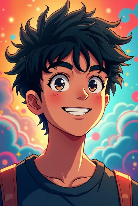 Make Youtuber Ismael in anime style