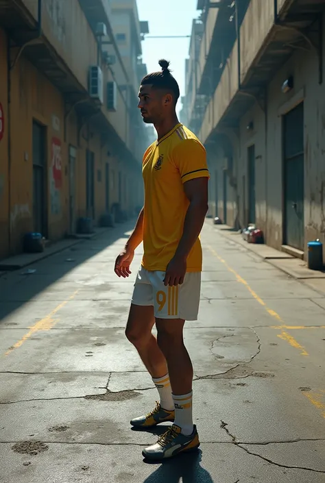 cristiano ronaldo reveals his own celebration on the asphalt