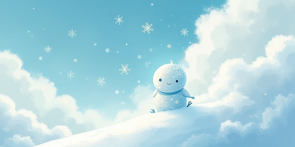 High up in the winter clouds, a tiny snowflake named Frosty was being shaped by the chilly
winds. Unlike the bigger, confident snowflakes, Frosty was shy and unsure. Each snowflake was
unique, but Frosty thought, “I’m too small to be important.”
generate i...