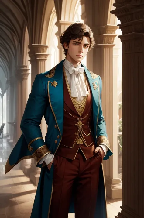 A young aristocrat in fantasy