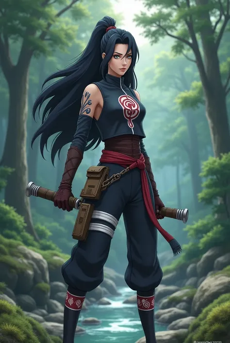 Stunade from the Naruto series