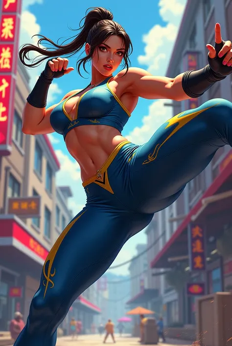 chun-li street fighter leggings