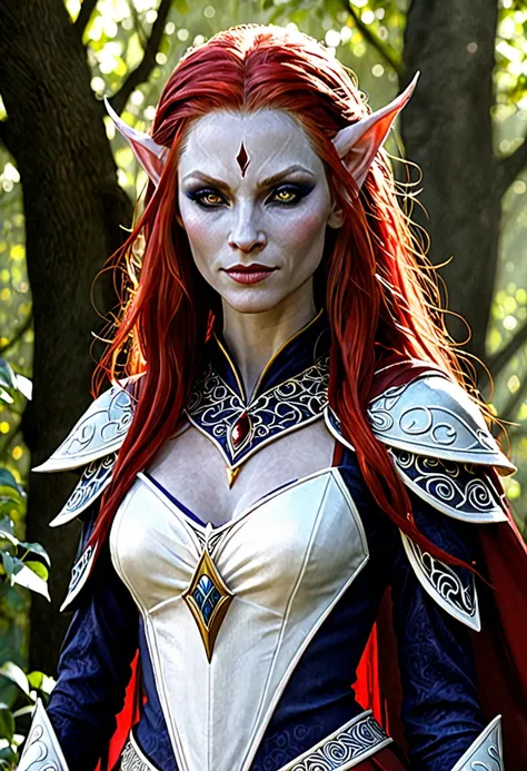 Name: ShiiRaethi Talvaris Race: Szarkai (Red haired,Albino Drow) Age: 80 (Young Adult) ShiiRaethi has a natural talent for political intrigues and thus far navigated polite society through their effective use. Hobnobbing with a foreign noble or advising a ...