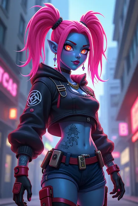 Jinx in the arcane cartoon