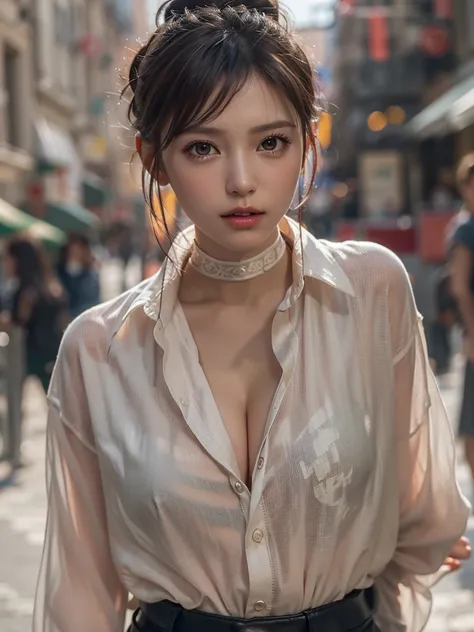 ( Highest Masterpieces,  best detailed textures, 8K resolution , top quality :1.4),  high definition ,  cinematic lighting,( realistic face),A beautiful face you rarely see , Viewers Captivating Gaze , beautiful charming expression , Sensual Expression and...