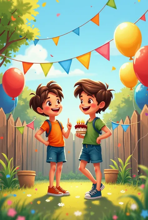 One sunny Saturday, Alex was thrilled to attend his best friend Noahs birthday party. The backyard was filled with colorful balloons, streamers, and the delightful smell of freshly baked cupcakes.

Give

thumbnail for this of sketching and composition