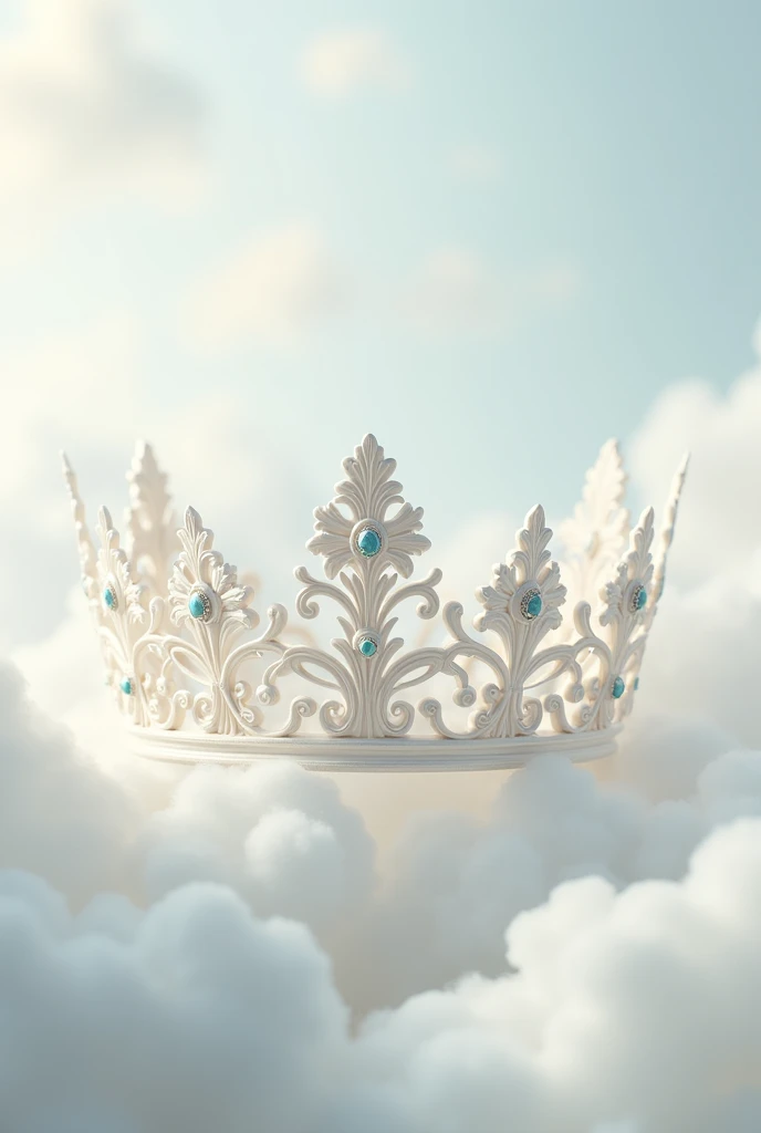 White beautiful crown