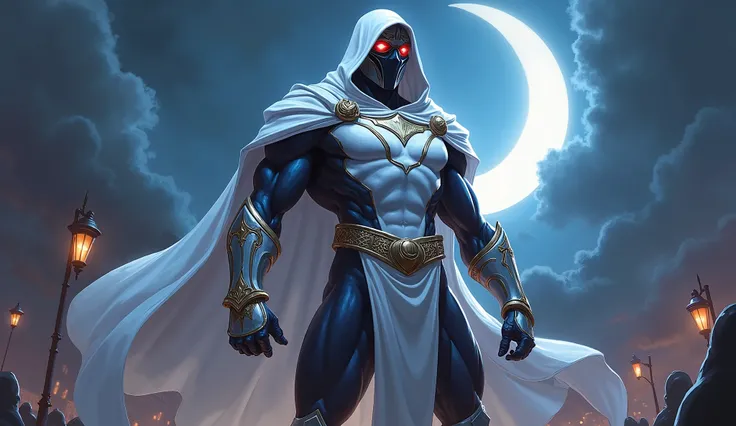 Make an image of Moonknight from the game Marvel Rivals 