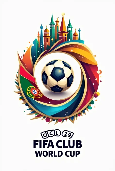 FIFA Club World Cup 2029 Portugal, Spain and Morocco Logo