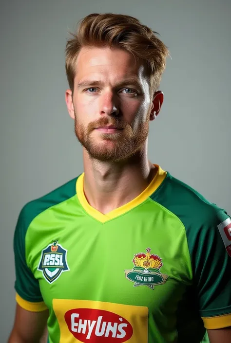 Dawid Warner Wearing Karachi king jersey psl 