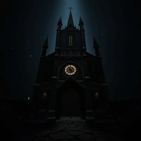 arafed image of a church with a clock on the front, stunning screenshot, medieval fantasy game art, game interface, screenshot from the game, detailed game art, hd screenshot, rpg scene, game asset occult, immensely detailed scene, fantastic screenshot art...