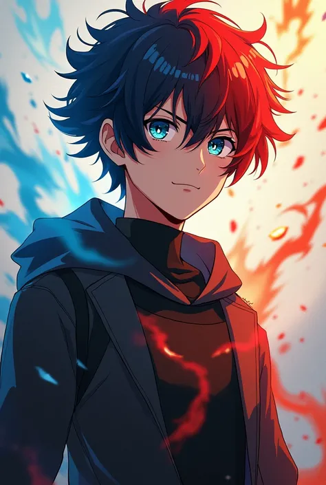 Crea una foto de todoroki 