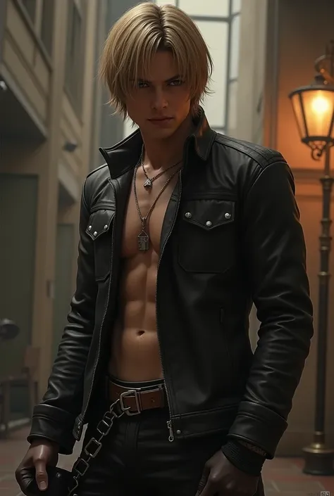 leon s kennedy re4 ,HD , sexy clothes, 