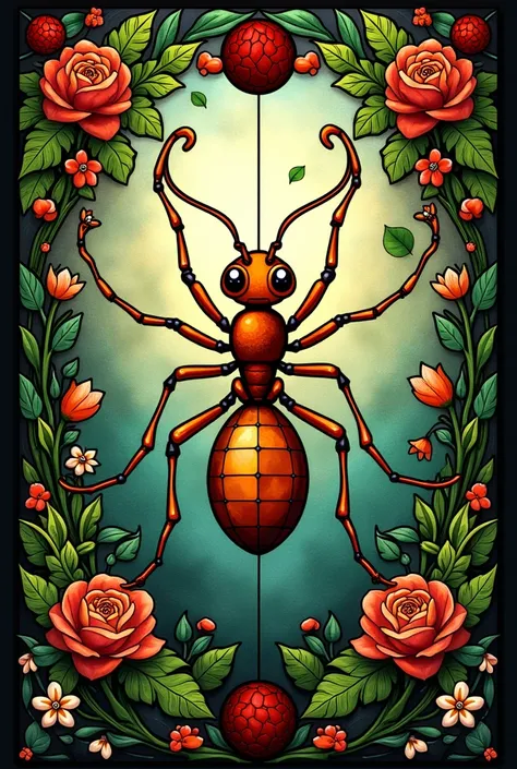 stainding glass for ant