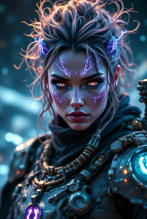 a cyberpunk space anthro wolverine male viking, extremely detailed eyes and face, beautiful detailed lips, longeyelashes, steampunk viking ship, flying through space and time, (best quality,4k,8k,highres,masterpiece:1.2),ultra-detailed,(realistic,photoreal...