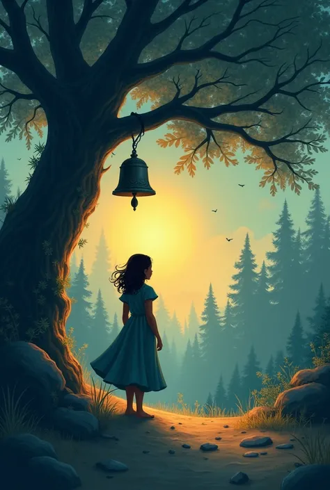 Once upon a time, in a remote village surrounded by dense forests, there was a small bell hanging on a tree, known as the Jangle. The villagers believed it had mystical powers to connect hearts. Whenever someone felt lost, lonely, or unheard, they would ri...