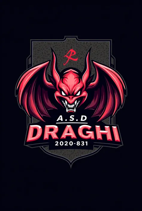 Logo a.s.d. draghi Bat rugby 