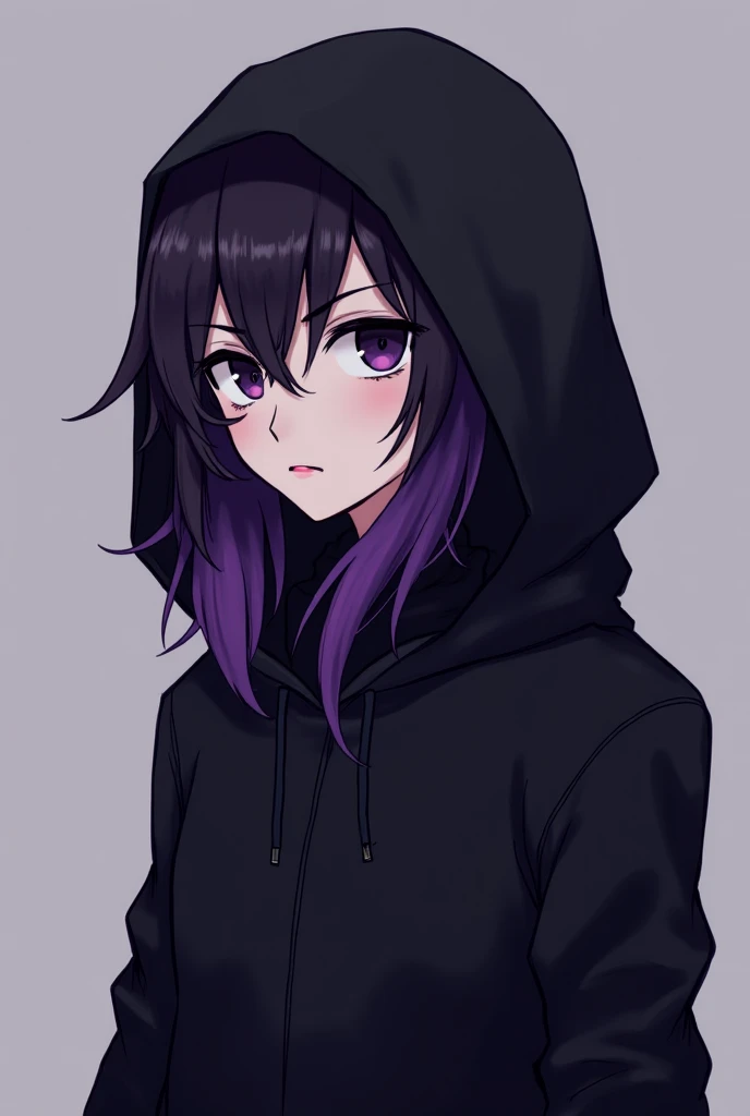  Vallen is a 16-year-old teenage girl with dark hair at the top and purple at the bottom .  Although her posture is not very large ,  her body exudes an agile impression .  Her black eyes always reflect her pent-up ambition , although often hesitant ,  at ...