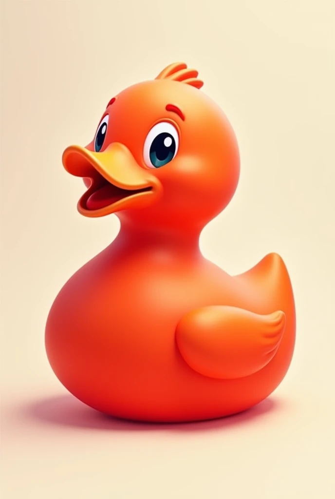 Red rubber duck