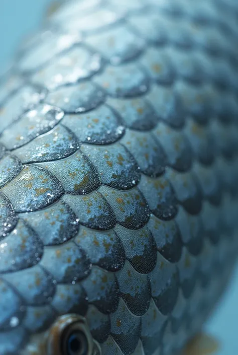 Scales on fish
