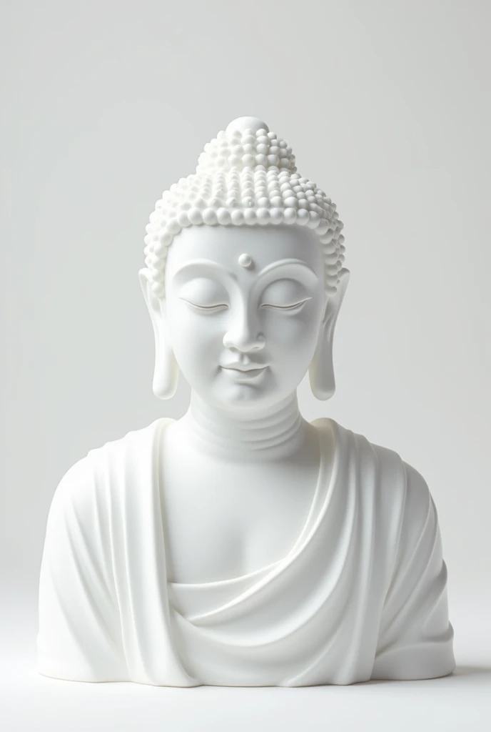 White Facing Buddha