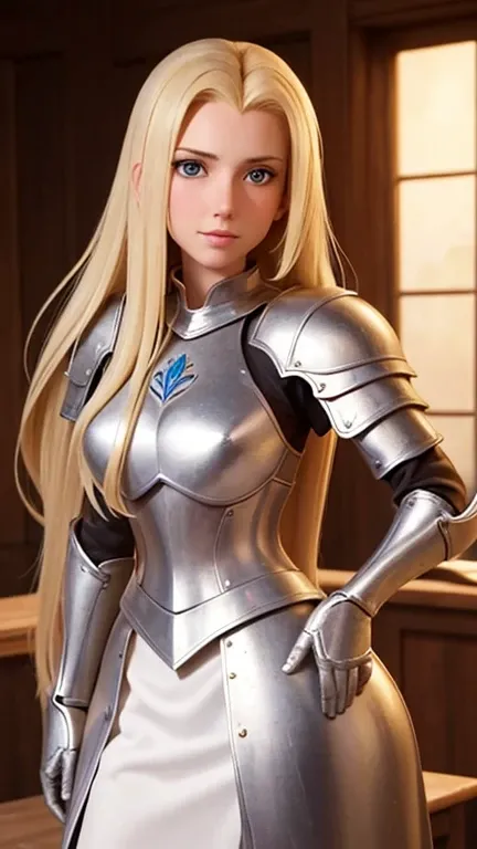 A 30-year-old blonde, slim, tall, beautiful noble knight woman. I succeeded in wooing her! She is my lover from tonight. Does not generate nfsw.Im going to have lots of flirts with her from now on!