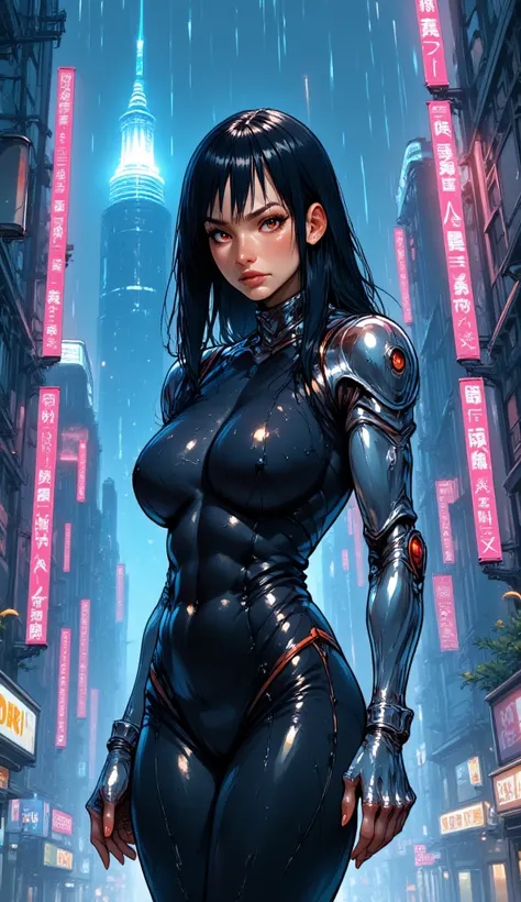 amano yoshitaka,  Art style by Noriyoshi Ohrai, Hajime Sorayama, Hiroshi Nagai, (Masterpiece, Top Quality, Super Deatail, High Resolution, Best Illustration),Art style by Richard Corben, Art style by Jim Starlin, Art style by Philippe Caza, (Masterpiece, T...