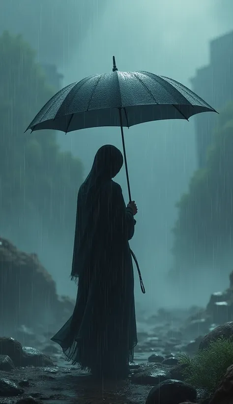 create a hyperrealistic 3D , 8k, ( Image of an umbrella blocking a storm)
🛡️ " While you complain about what you lost ,  maybe it was divine protection ."
🤔Have you ever stopped to think about it ?