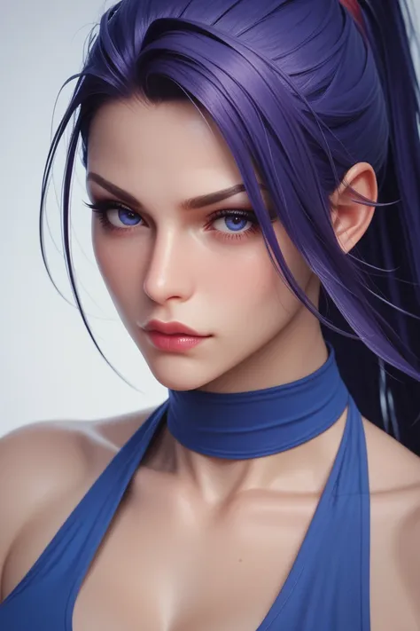 make an image of the character Psylocke