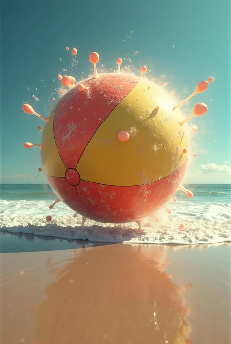 Spinning beach bomb