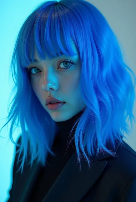 Blue hair 