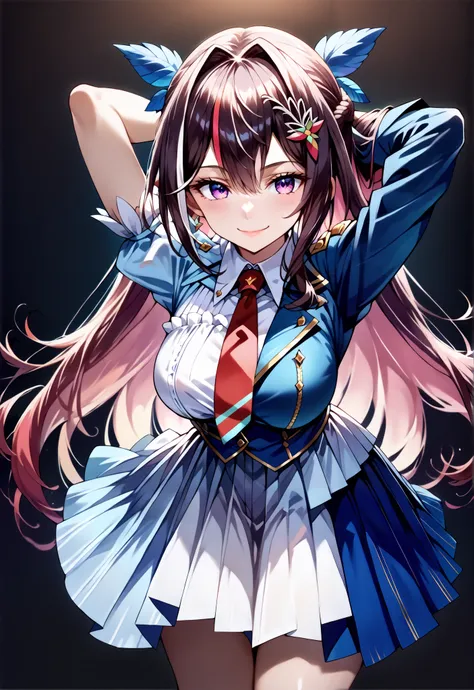 score_9, score_8_up, score_7_up, source_anime, 4K,perfect fingers,(perfect hands, perfect anatomy),prefect lighting, very aesthetic, intricate details,highly detailed background, masterpiece, high quality, best quality,
1girl,Azki, multicolored hair, long ...