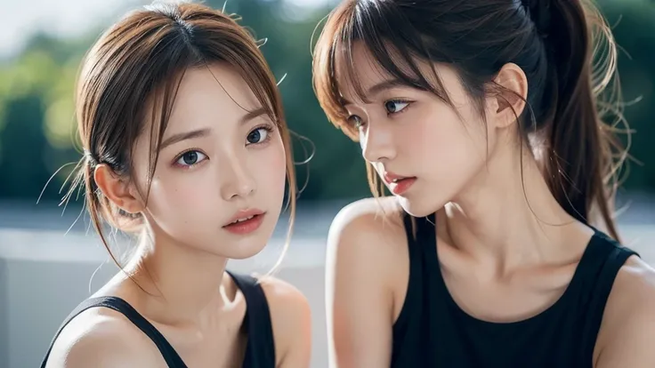 1womanl, Put your hair up to reveal a sexy nape or neck , Navy blue long dress, sleeveless 、mideum breasts, light brown hair, Blunt bangs, hair behind ear, hair over shoulder, Long hair, slender body shape, ultra fine face, Thin face, Delicate lips, Beauti...