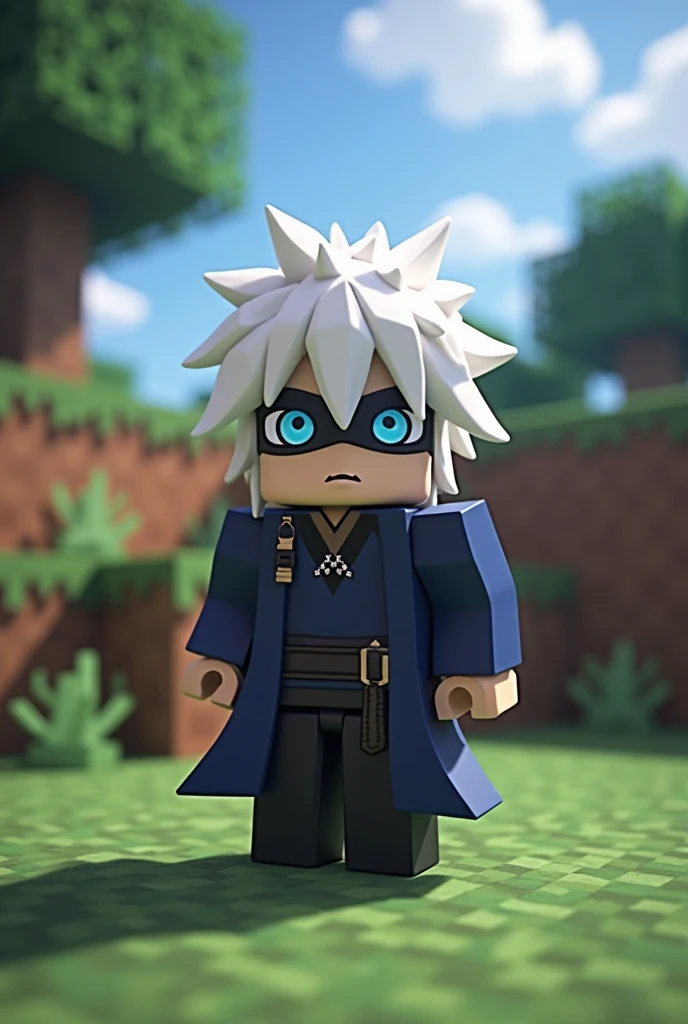 Gojo Satoru in Minecraft small and easy to make