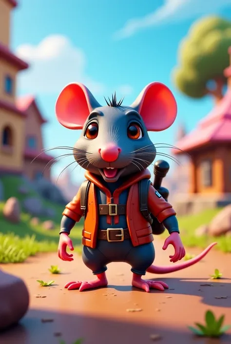 A rat in Fortnite