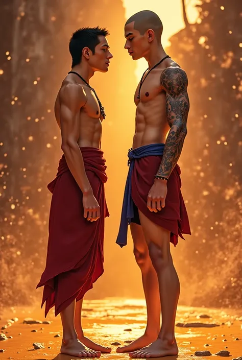 Do Aang and Zuko naked