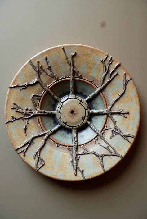 I want to make a handmade ceramic art record that expresses chaos 