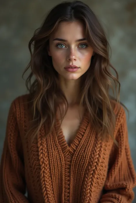 Women with sweater