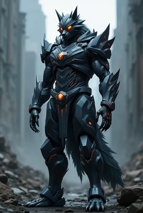 Man, kamen rider, wolf armor