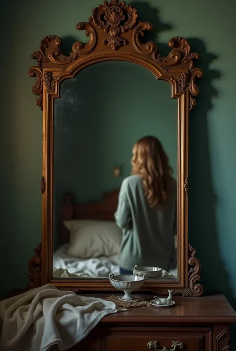 

Il y a quelques semaines, Julie a trouvé un vieux miroir dans le grenier de sa grand-mère. Elle a trouvé quil avait un charme particulier et l’a installé dans sa chambre.

